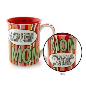 Our name is mud Colorful MOM mug